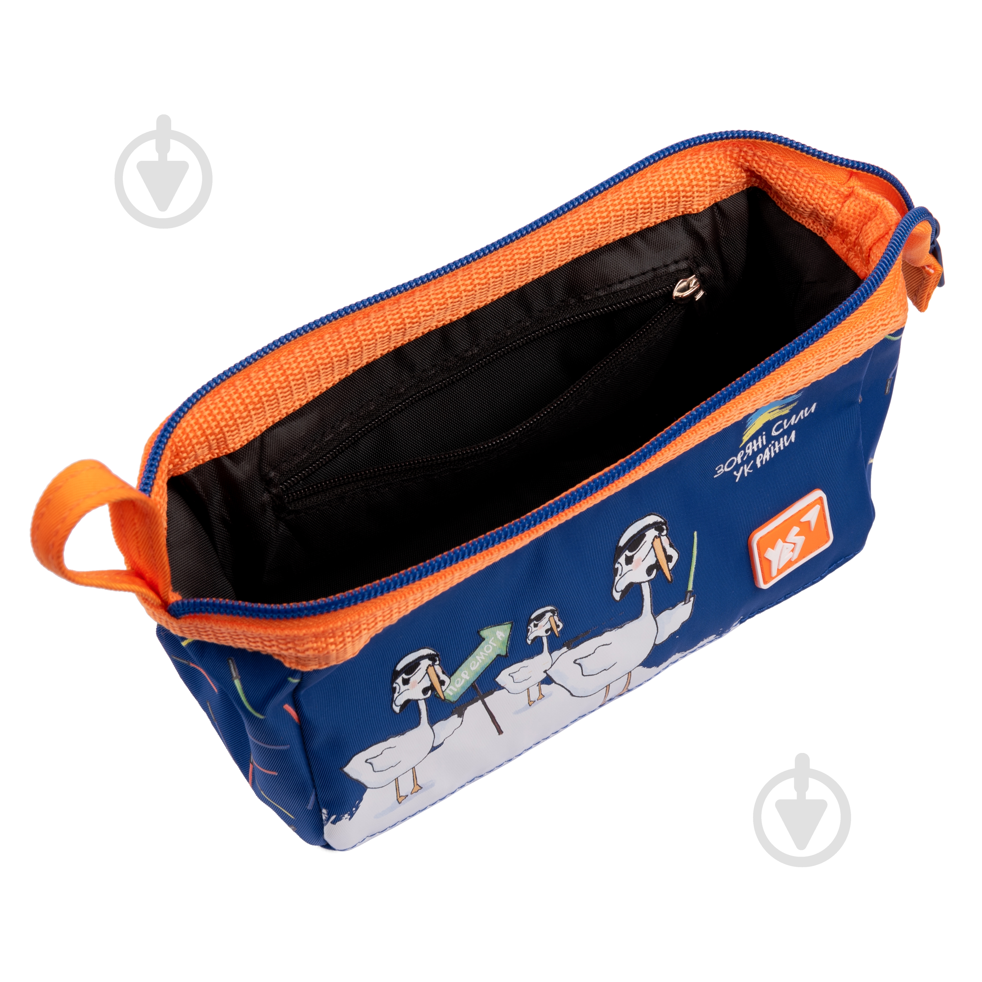 Пенал PH-26-1 Гусь YES синий - фото 3