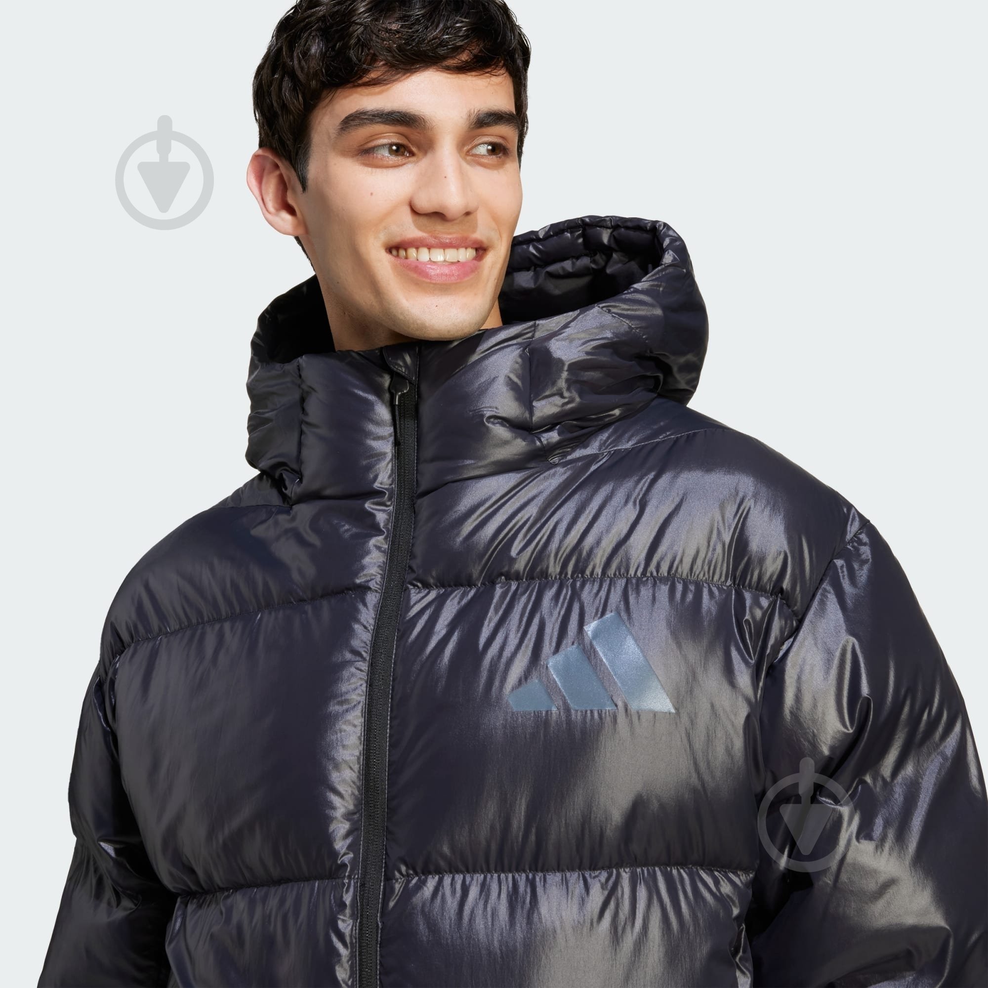 Пуховик чоловічий зимовий Adidas M Z.N.E. Puffer JL6905 р.L чорний - фото 4 Пуховик чоловічий зимовий Adidas M Z.N.E. Puffer JL6905 р.L чорний - фото 4