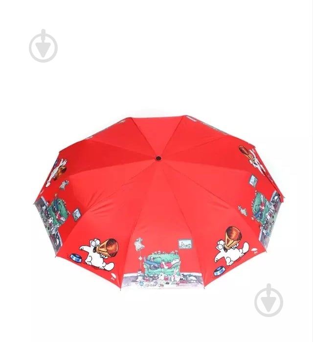 Зонт AVK 108-4 красный - фото 1