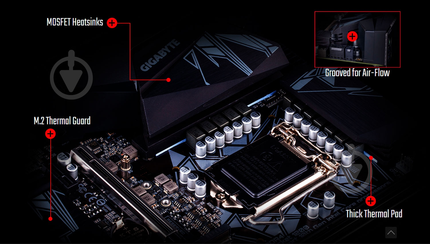 Материнська плата Gigabyte Z490M (Socket 1200, Intel Z490, mirco ATX) - фото 9