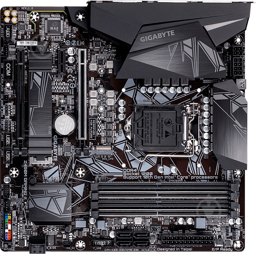 Материнська плата Gigabyte Z490M (Socket 1200, Intel Z490, mirco ATX) - фото 4