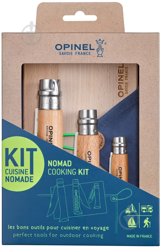 Нож Opinel набор Nomad Set 204.66.40 - фото 1