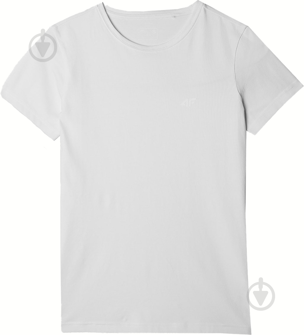 Футболка 4F TSHIRT F2255 р.S белый - фото 1