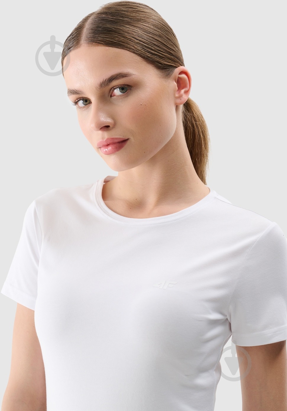 Футболка 4F TSHIRT F2255 р.S белый - фото 3