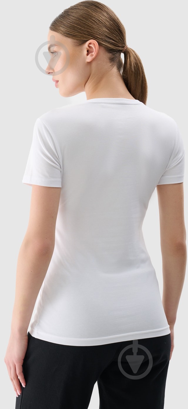 Футболка 4F TSHIRT F2255 р.S белый - фото 2
