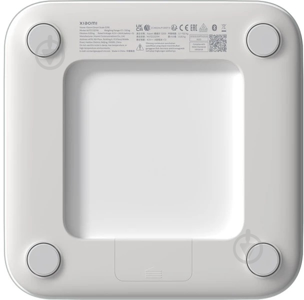 Смарт-весы Xiaomi Mi Smart Scale S200 Белый (1128679) - фото 5