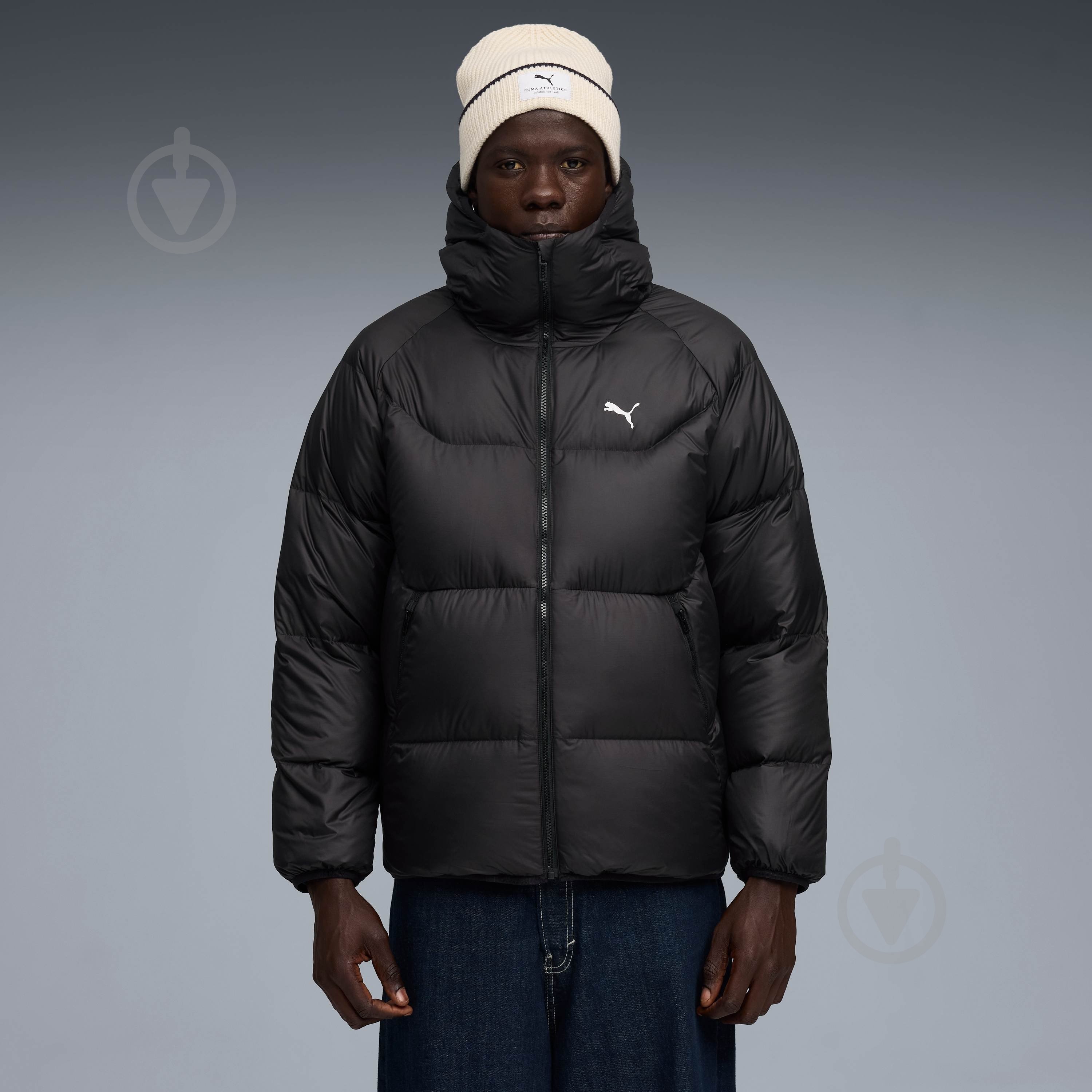 Куртка Puma Hooded Down Puffer Jacket 68838201 р.L - фото 1 Куртка Puma Hooded Down Puffer Jacket 68838201 р.L - фото 1