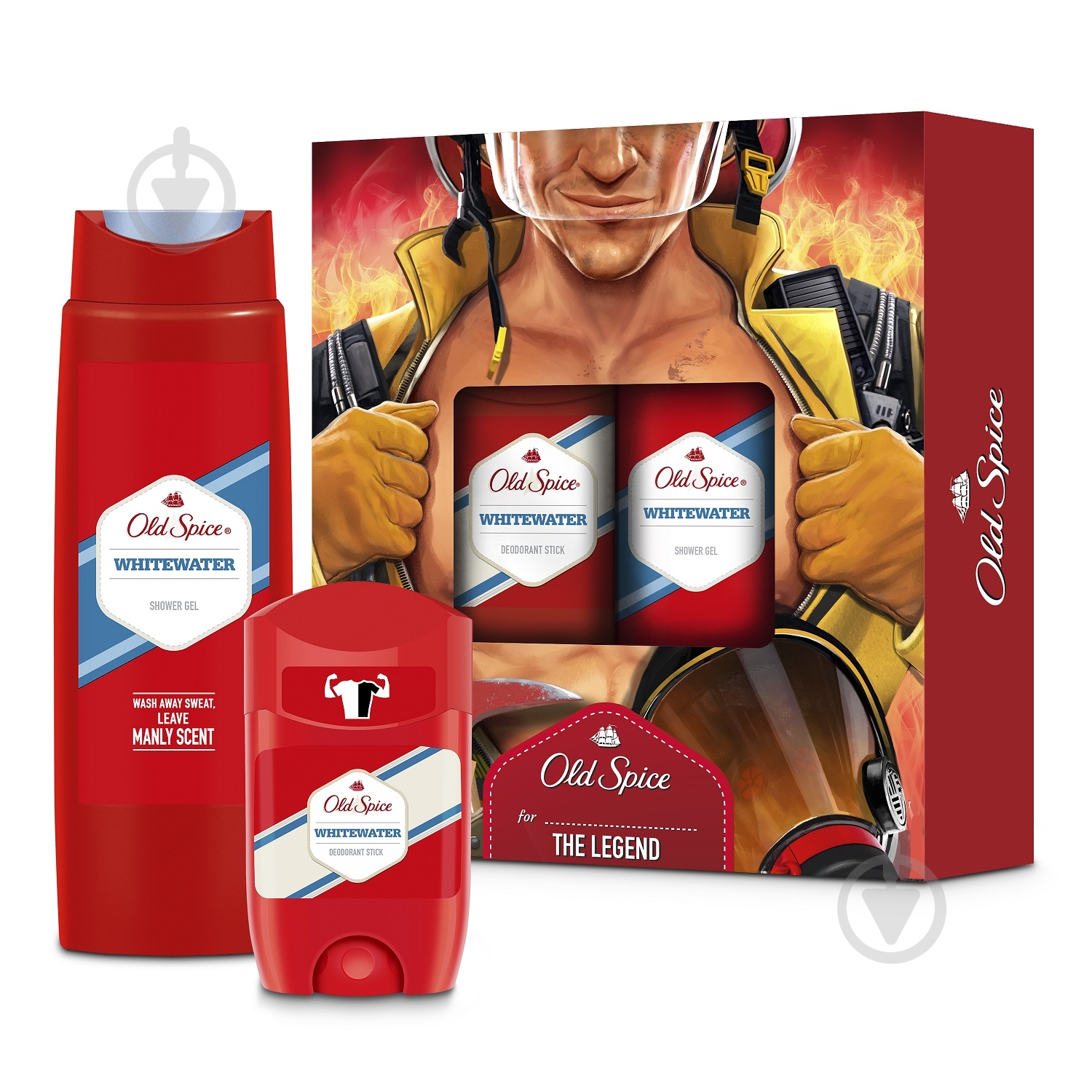 Набор подарочный для мужчин Old Spice WhiteWater Fireman - фото 1