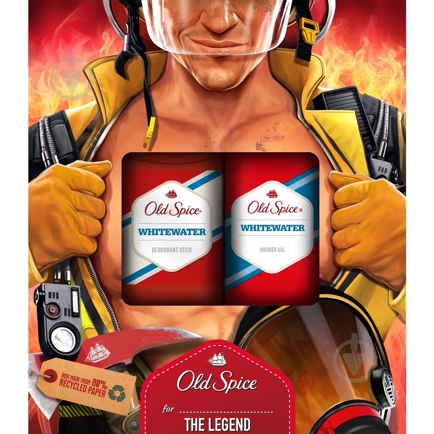 Набор подарочный для мужчин Old Spice WhiteWater Fireman - фото 2