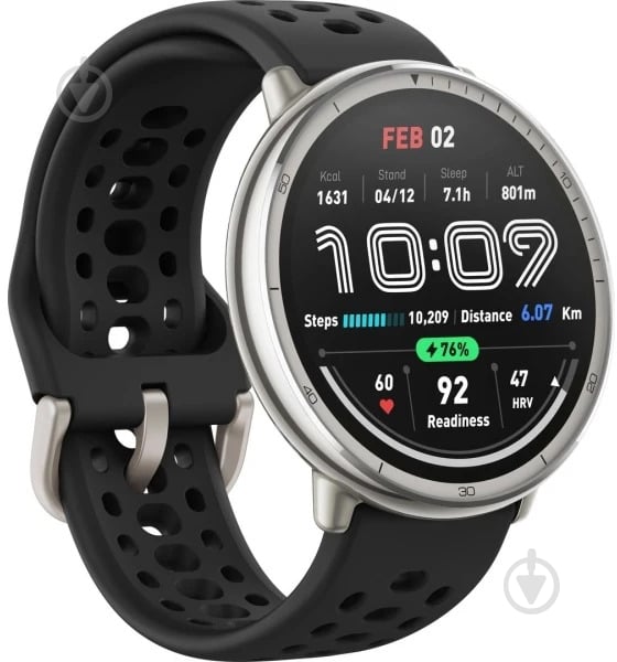 Смарт-часы Amazfit Active 2R Sport black (1135484) - фото 2