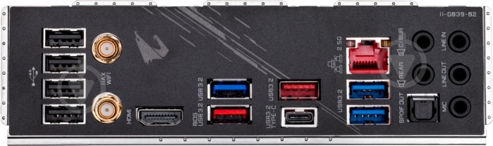 Материнская плата Gigabyte Z490 AORUS PRO AX (Socket 1200, Intel Z490, ATX) - фото 5