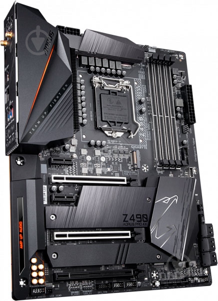 Материнская плата Gigabyte Z490 AORUS PRO AX (Socket 1200, Intel Z490, ATX) - фото 3