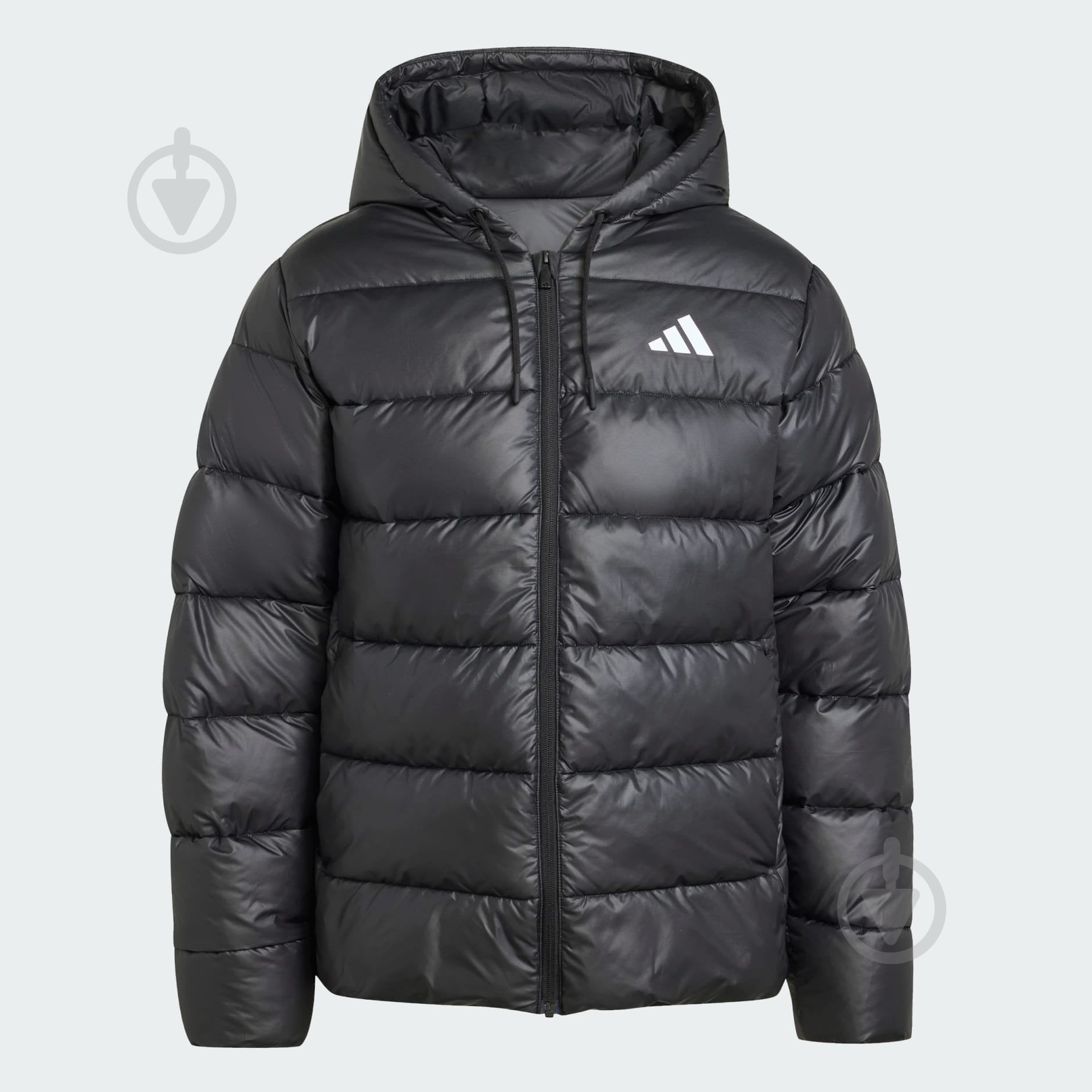 Пуховик чоловічий зимовий Adidas Ess Sd Puf Hd J JX7787 р.L чорний - фото 6