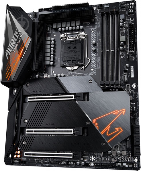 Материнська плата Gigabyte Z490 AORUS ULTRA (Socket 1200, Intel Z490, ATX) - фото 3