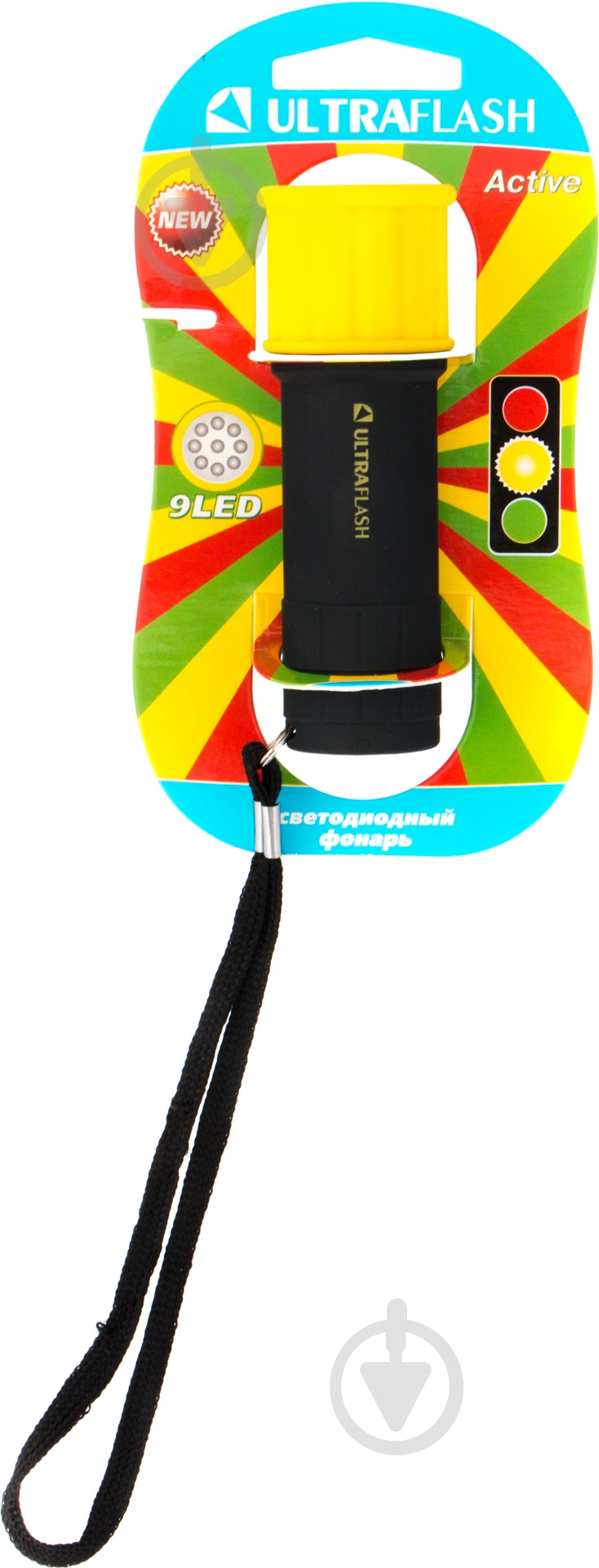 Фонарь Camelion Ultraflash LED15001-B черный с желтым - фото 3