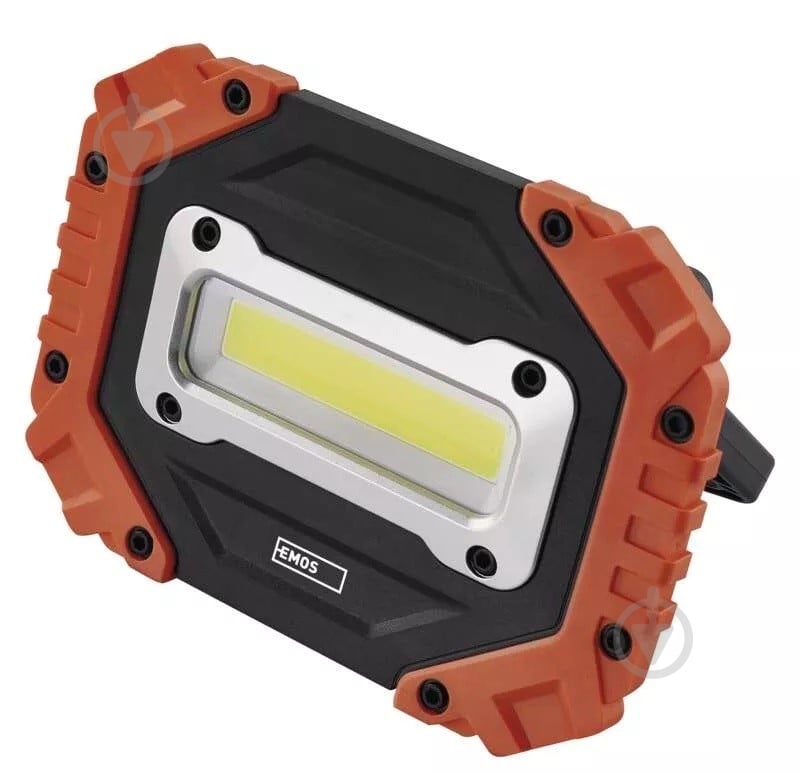 Фонарь прожекторный Emos LED P4113 700Lm 4xAA 700 Lm черно-оранжевый P4113 - фото 1