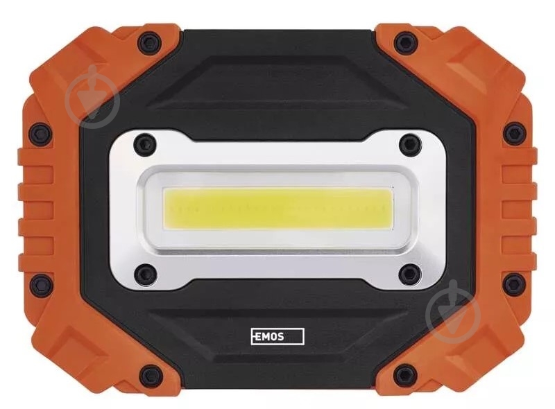 Фонарь прожекторный Emos LED P4113 700Lm 4xAA 700 Lm черно-оранжевый P4113 - фото 2