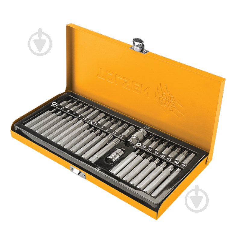 Набор бит Tolsen 3/8" 40 шт. 20385 - фото 1