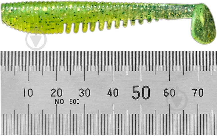 Виброхвост Basic Lures Sovereign 75 мм 6 шт. 3.0" (301) - фото 2 Виброхвост Basic Lures Sovereign 75 мм 6 шт. 3.0" (301) - фото 2