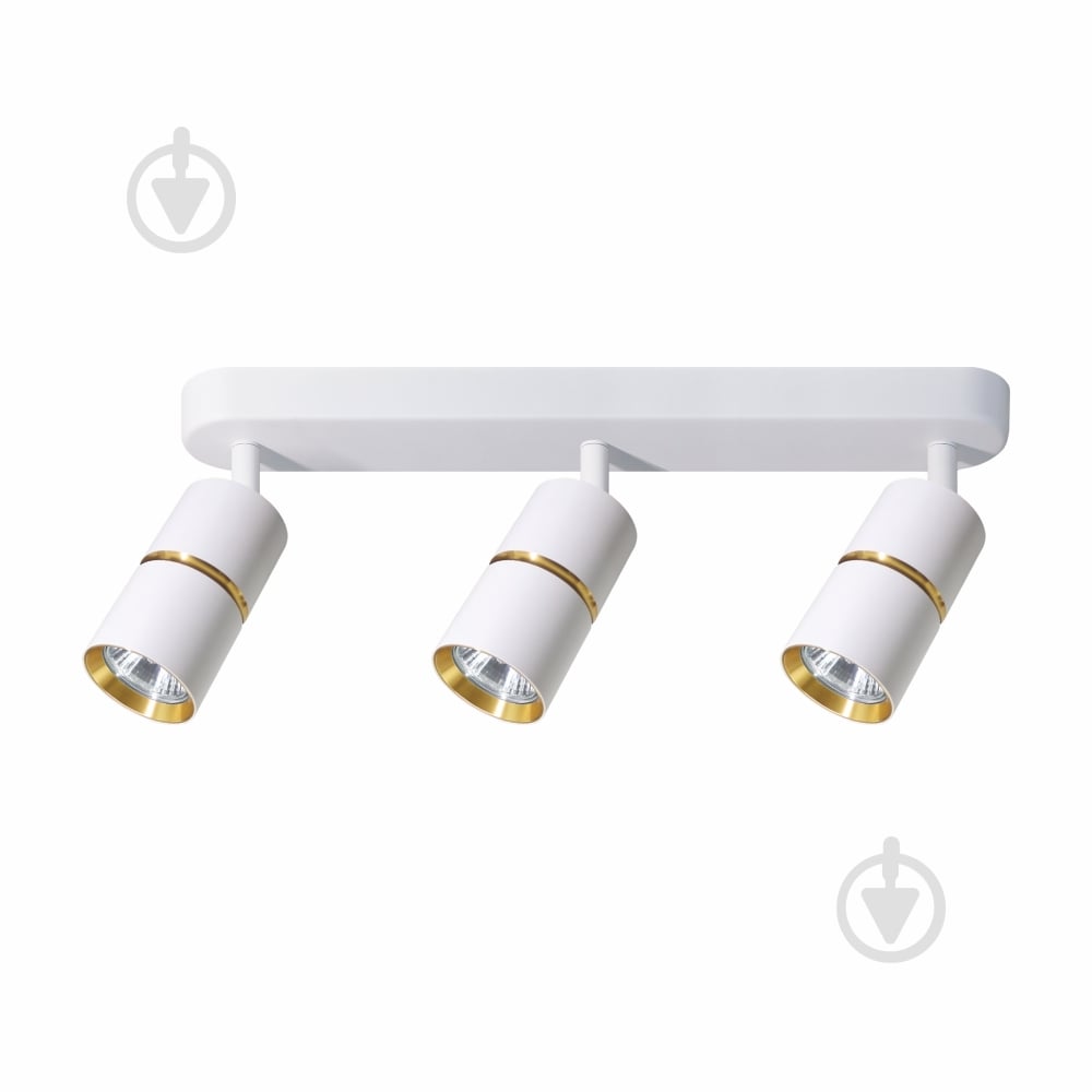 Світильник накладний поворотний ARDERO 3xGU10 білий/золото ML312-3 w - фото 2 Світильник накладний поворотний ARDERO 3xGU10 білий/золото ML312-3 w - фото 2