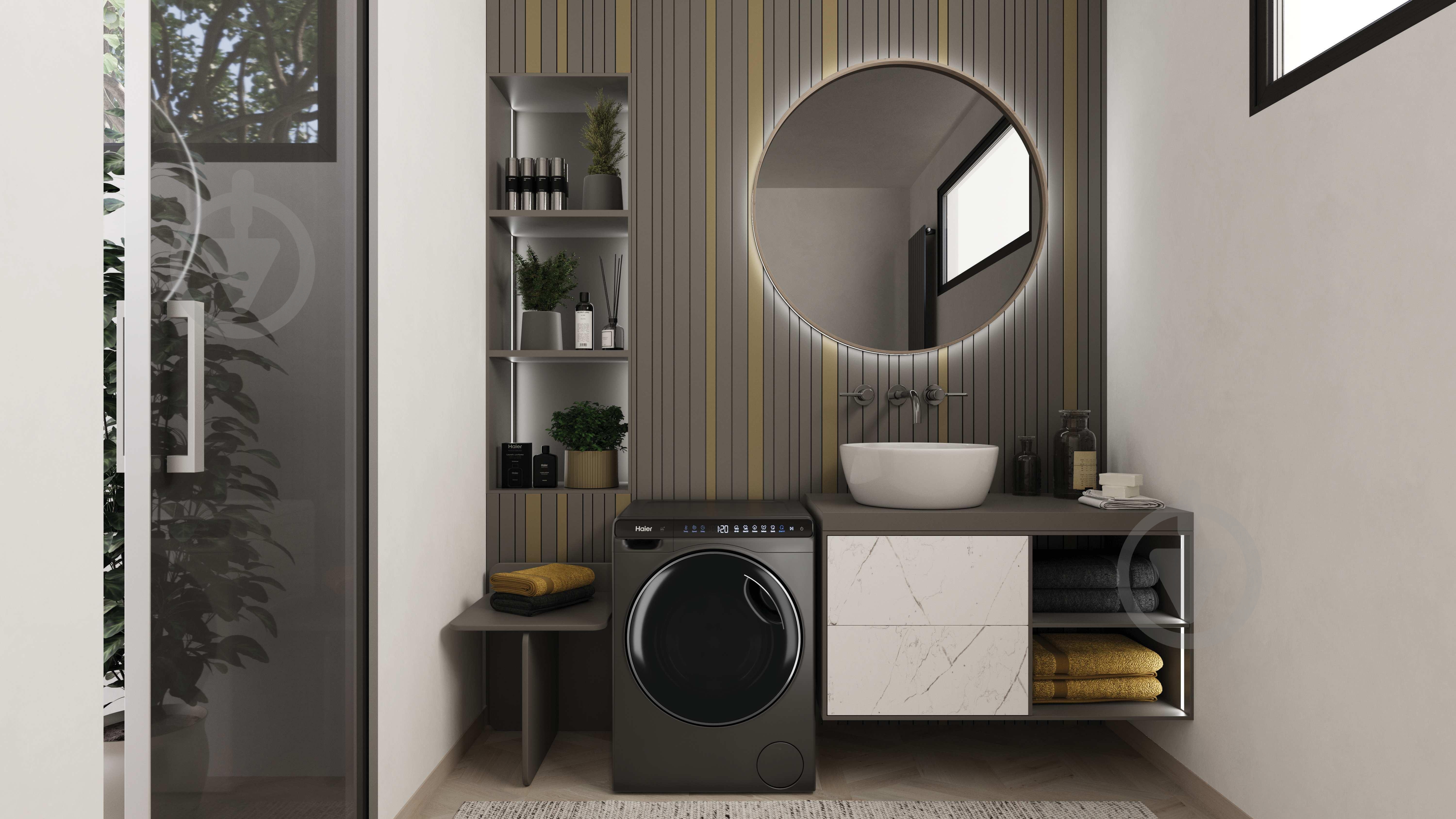 Стиральная машина Haier HW50-BP12307GU1S - фото 7