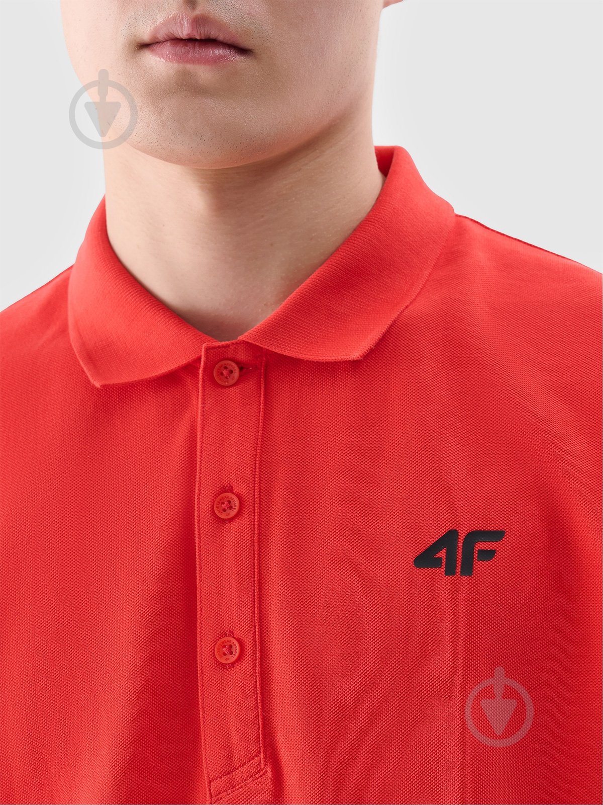 Поло 4F р.L красный - фото 3