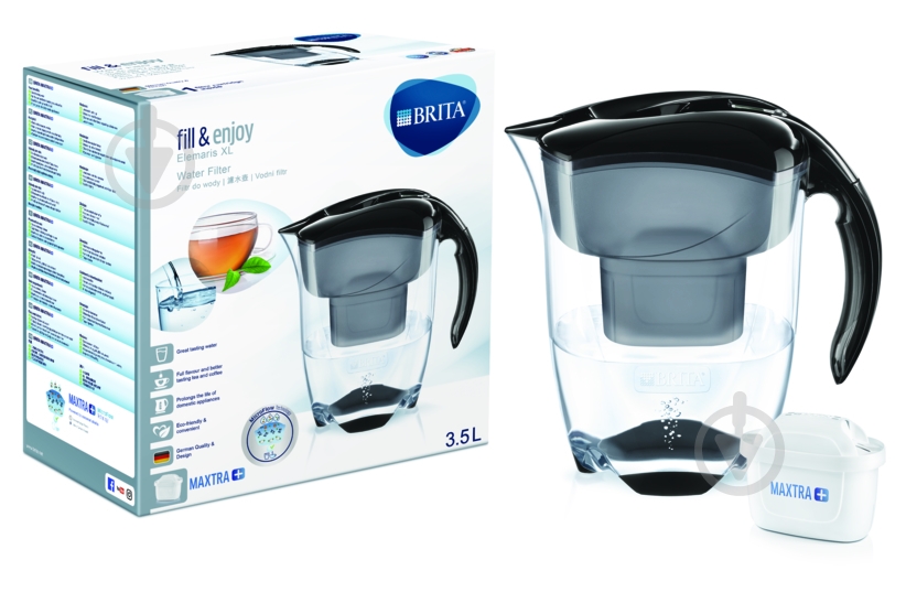 Фильтр-кувшин BRITA Elemaris Fill&Go XL MX+ - фото 1