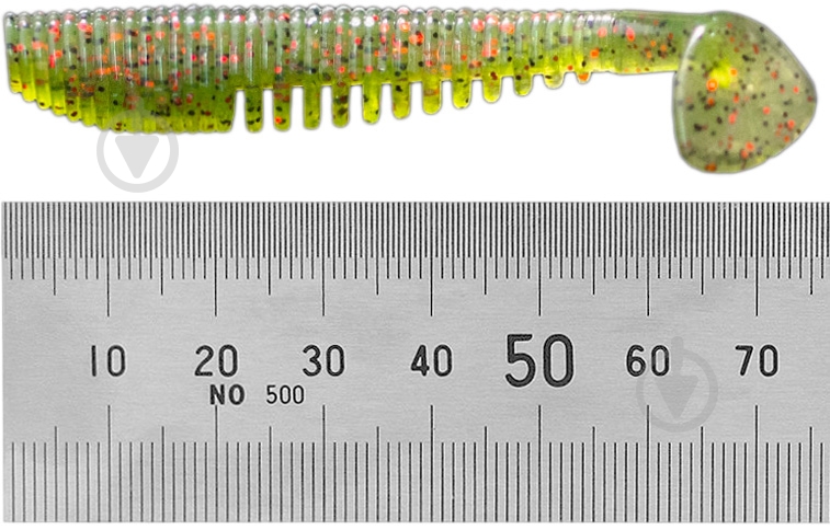 Виброхвост Basic Lures Sovereign 75 мм 6 шт. 3.0" (406) - фото 2