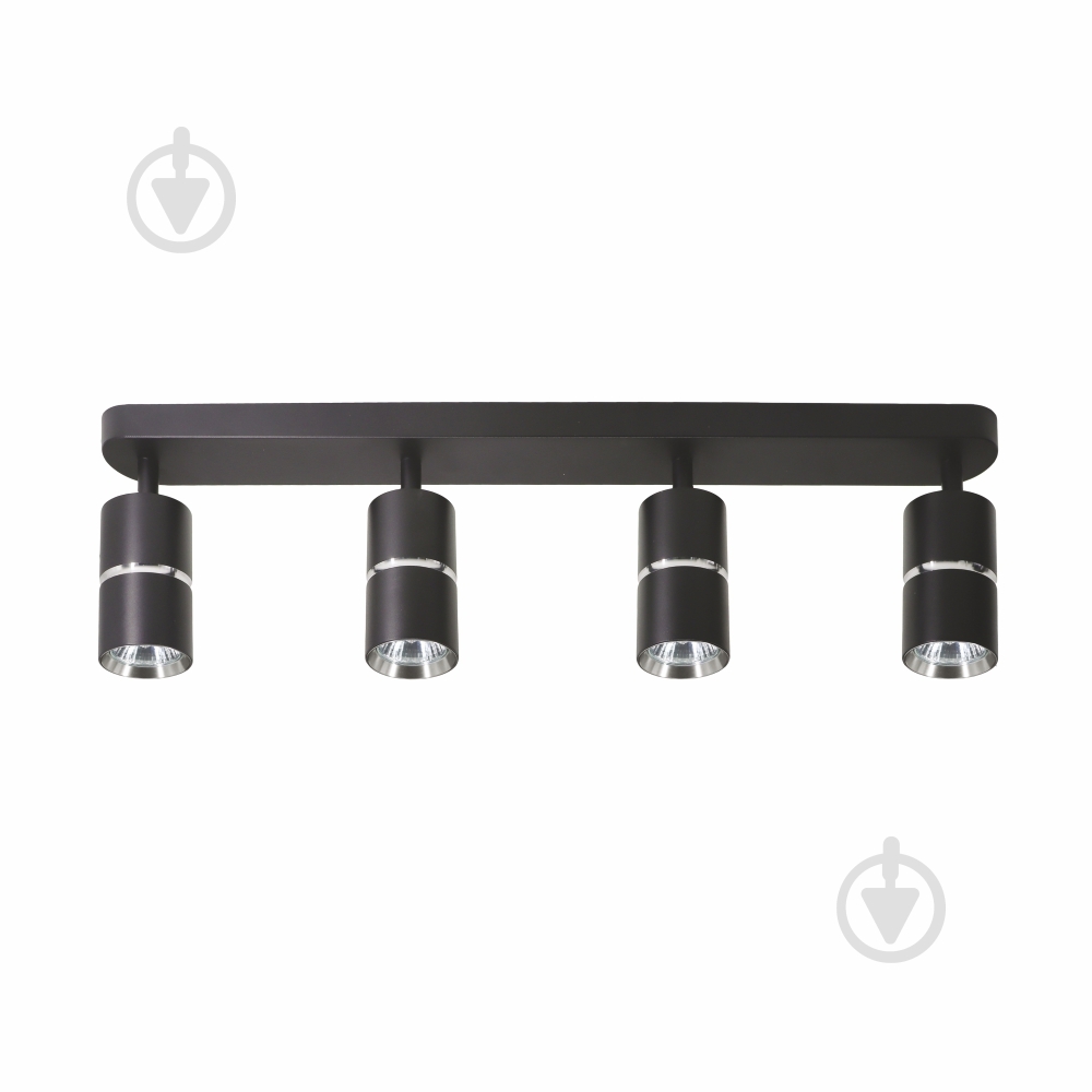 Світильник накладний поворотний ARDERO 4xGU10 чорний/хром ML312-4 b - фото 2 Світильник накладний поворотний ARDERO 4xGU10 чорний/хром ML312-4 b - фото 2