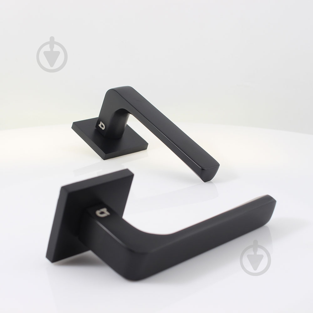 Ручка на розетке Comit Inferno матовый черный - фото 4