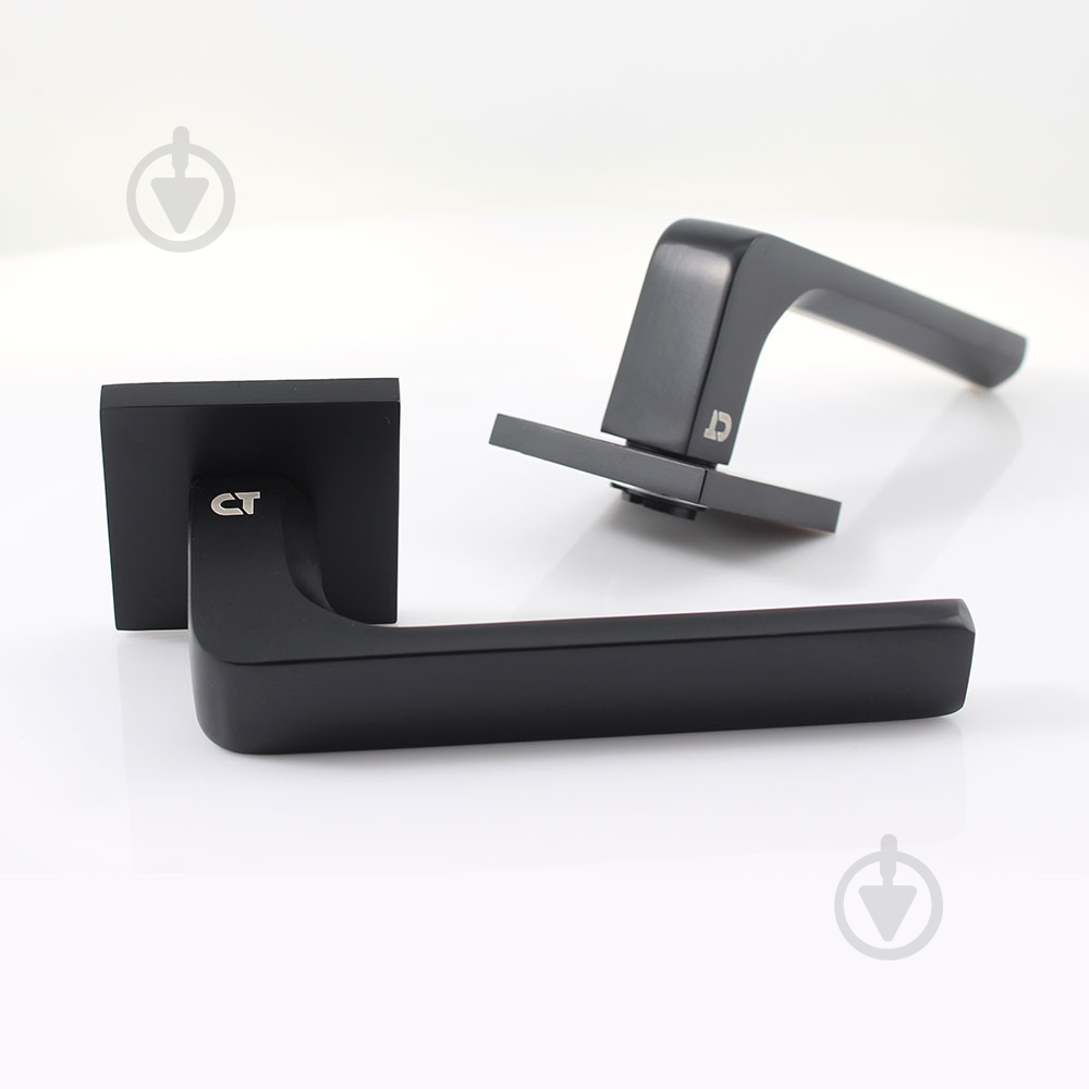 Ручка на розетке Comit Inferno матовый черный - фото 3