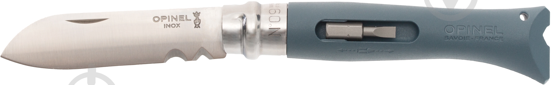 Нож Opinel №9 Diy серый 204.63.46 - фото 1 Нож Opinel №9 Diy серый 204.63.46 - фото 1