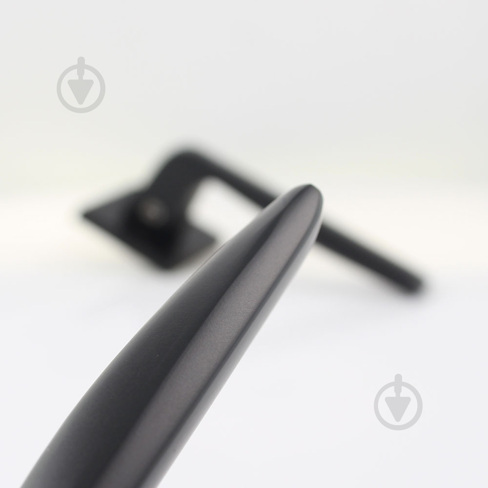 Ручка на розетці Comit Maria A матовий чорний - фото 3 Ручка на розетці Comit Maria A матовий чорний - фото 3