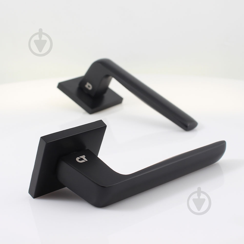 Ручка на розетці Comit Maria A матовий чорний - фото 2 Ручка на розетці Comit Maria A матовий чорний - фото 2