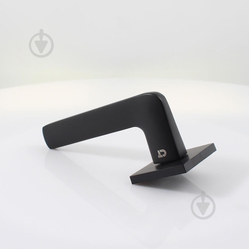 Ручка на розетке Comit Nox Q матовый черный - фото 4