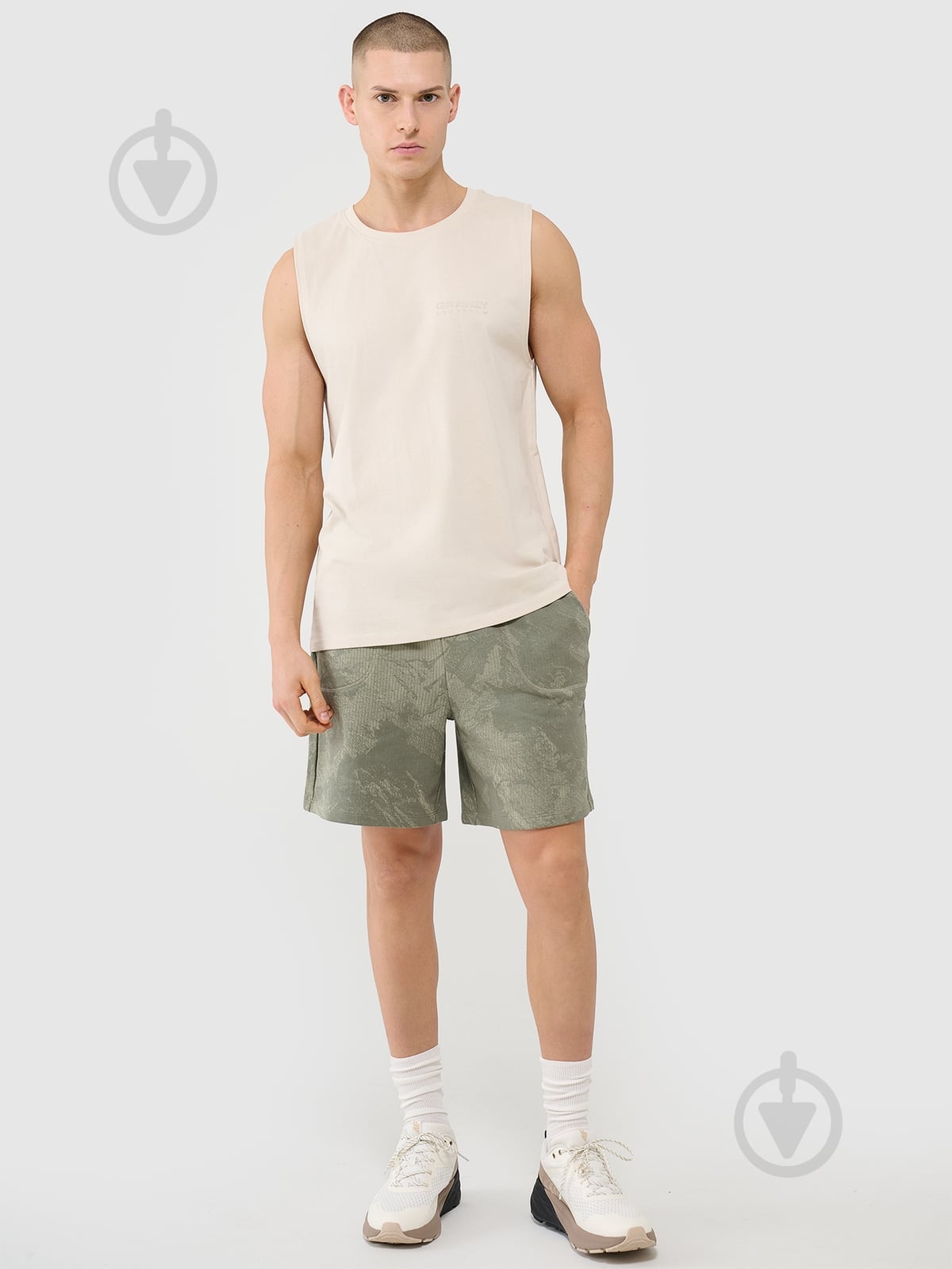 Майка 4F SLEEVELESS M128 р.L бежевый - фото 2 Майка 4F SLEEVELESS M128 р.L бежевый - фото 2