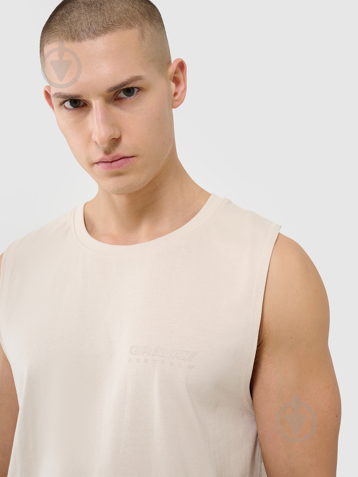 Майка 4F SLEEVELESS M128 р.L бежевый - фото 4 Майка 4F SLEEVELESS M128 р.L бежевый - фото 4