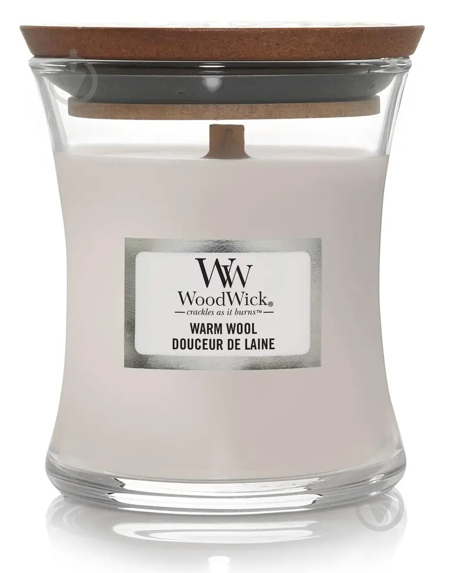 Свічка ароматична Woodwick Mini Warm Wool (Тепла Шерсть) 85г - фото 1 Свічка ароматична Woodwick Mini Warm Wool (Тепла Шерсть) 85г - фото 1