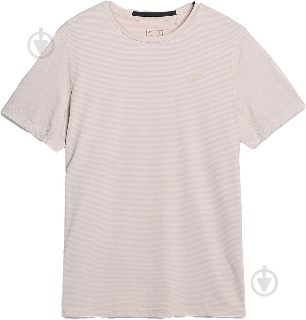 Футболка 4F TSHIRT FNK M1215 р.L бежевый - фото 1 Футболка 4F TSHIRT FNK M1215 р.L бежевый - фото 1