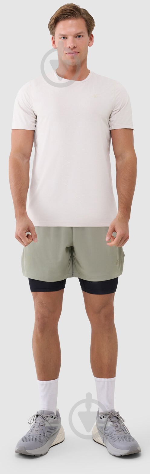 Футболка 4F TSHIRT FNK M1215 р.L бежевый - фото 6 Футболка 4F TSHIRT FNK M1215 р.L бежевый - фото 6