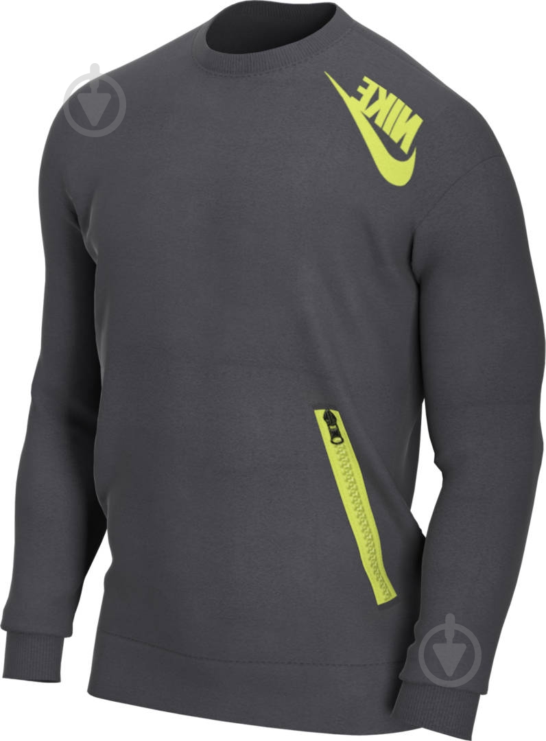 ᐉ Джемпер Nike M NSW FESTIVAL FT CREW CT9762-070 р. 2XL чорний