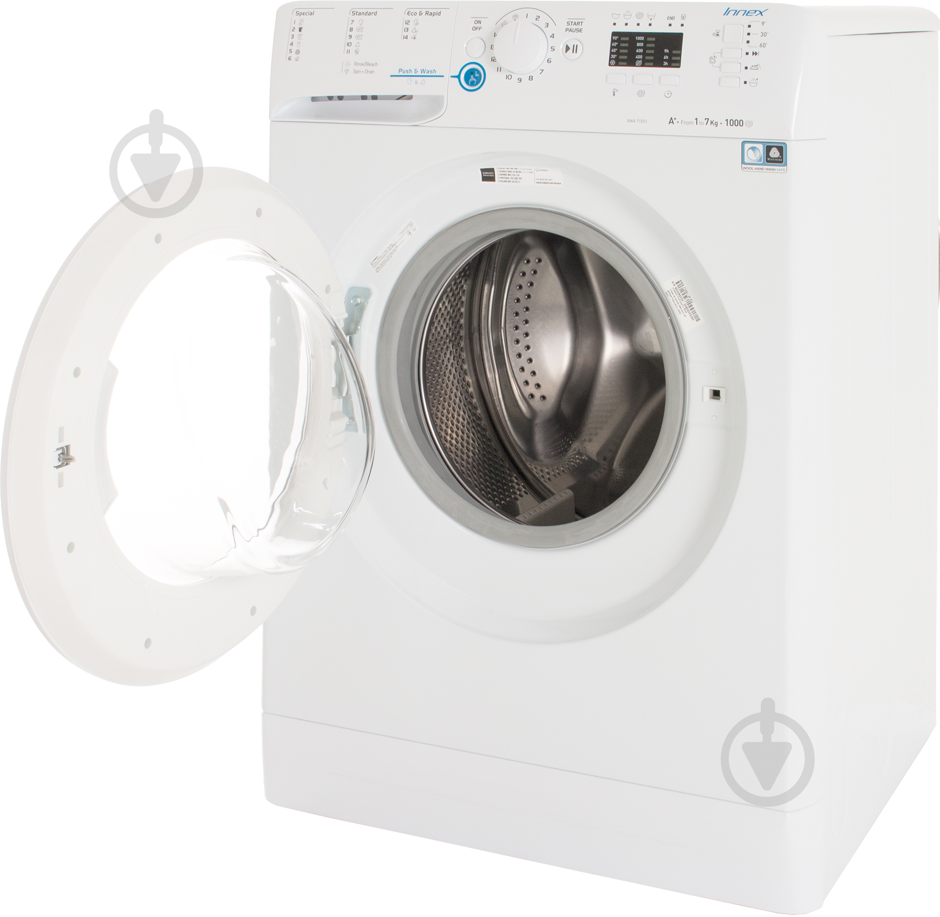 Стиральная машина Indesit XWA 71051 W EU - фото 5 Стиральная машина Indesit XWA 71051 W EU - фото 5