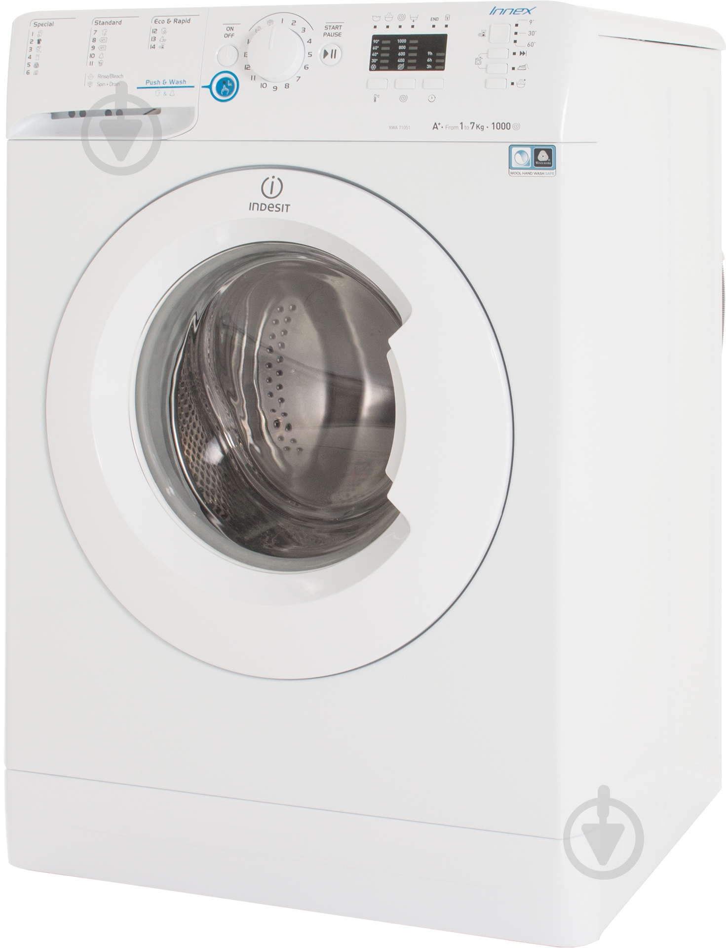 Стиральная машина Indesit XWA 71051 W EU - фото 2 Стиральная машина Indesit XWA 71051 W EU - фото 2