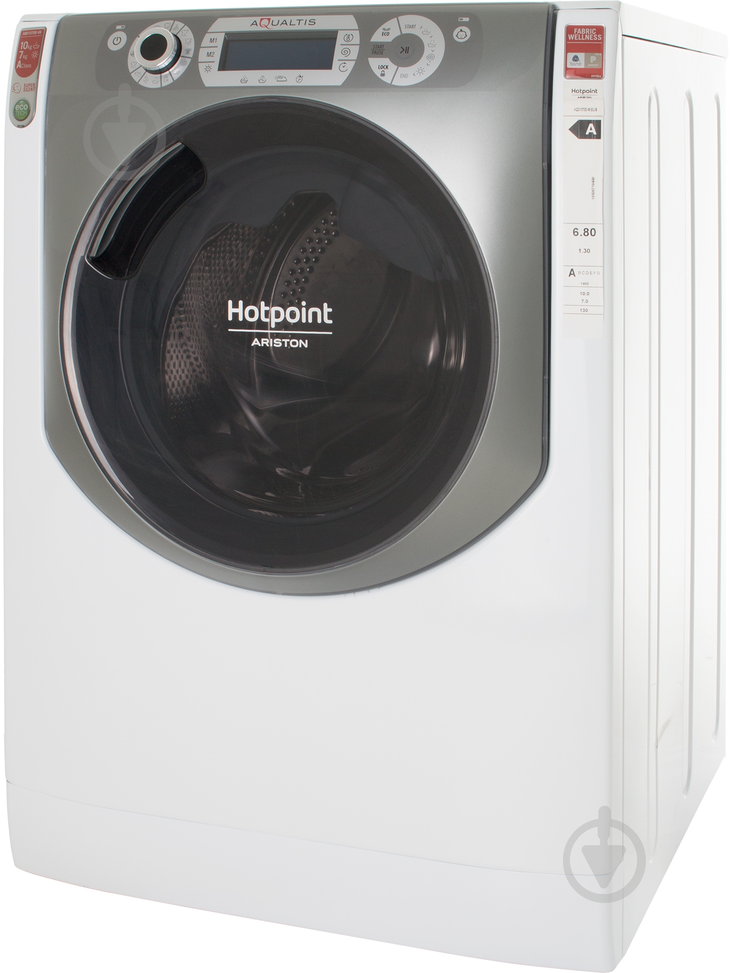 Стиральная машина с сушкой Hotpoint AQD1070D 49 EU/B - фото 1 Стиральная машина с сушкой Hotpoint AQD1070D 49 EU/B - фото 1