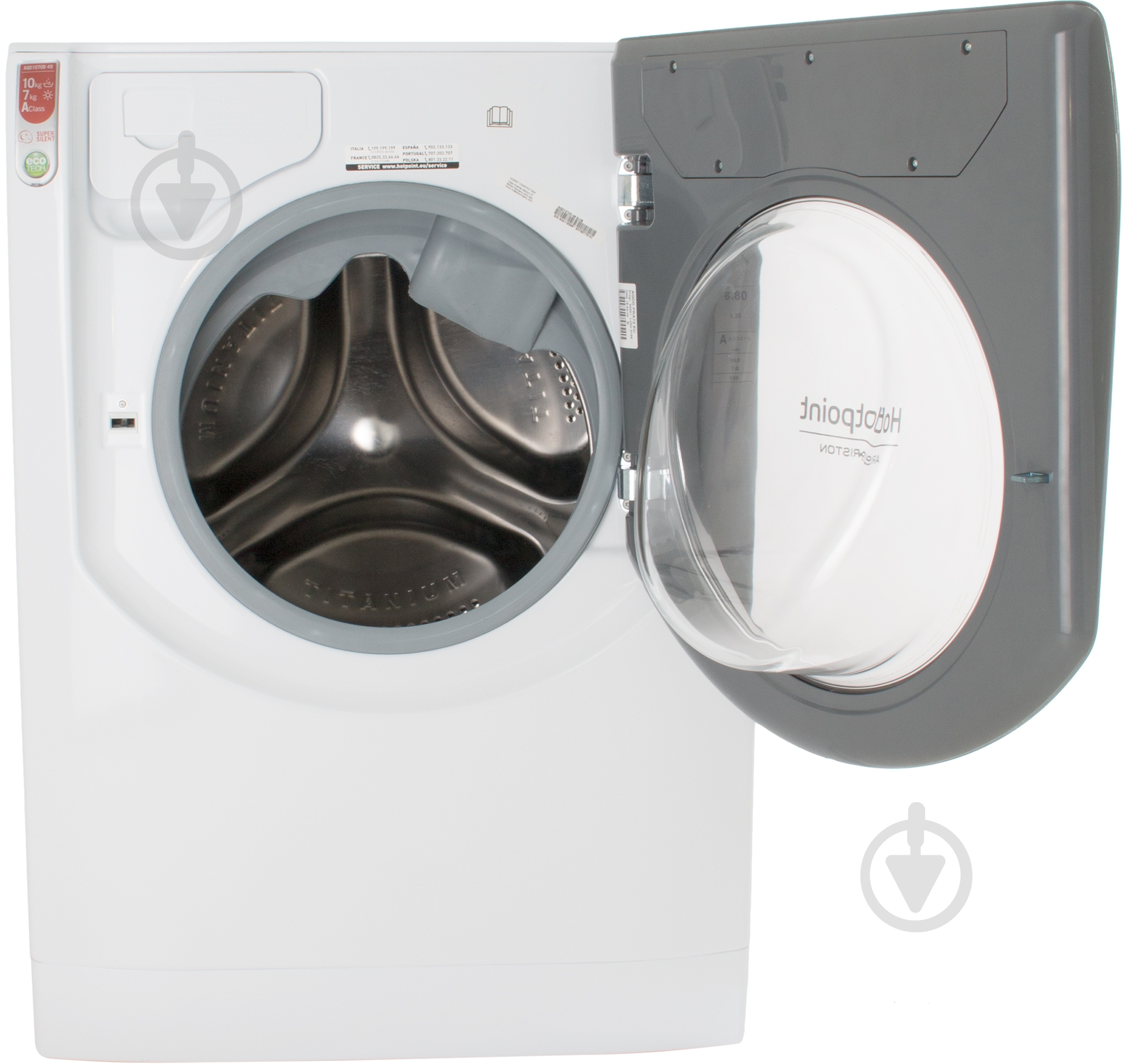 Стиральная машина с сушкой Hotpoint AQD1070D 49 EU/B - фото 4 Стиральная машина с сушкой Hotpoint AQD1070D 49 EU/B - фото 4