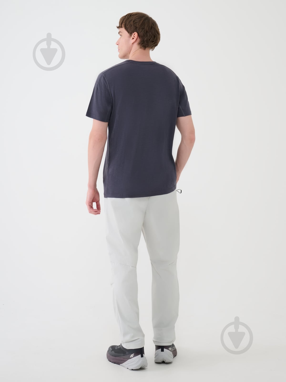 Футболка 4F TSHIRT FNK M1268 р.L серый - фото 4