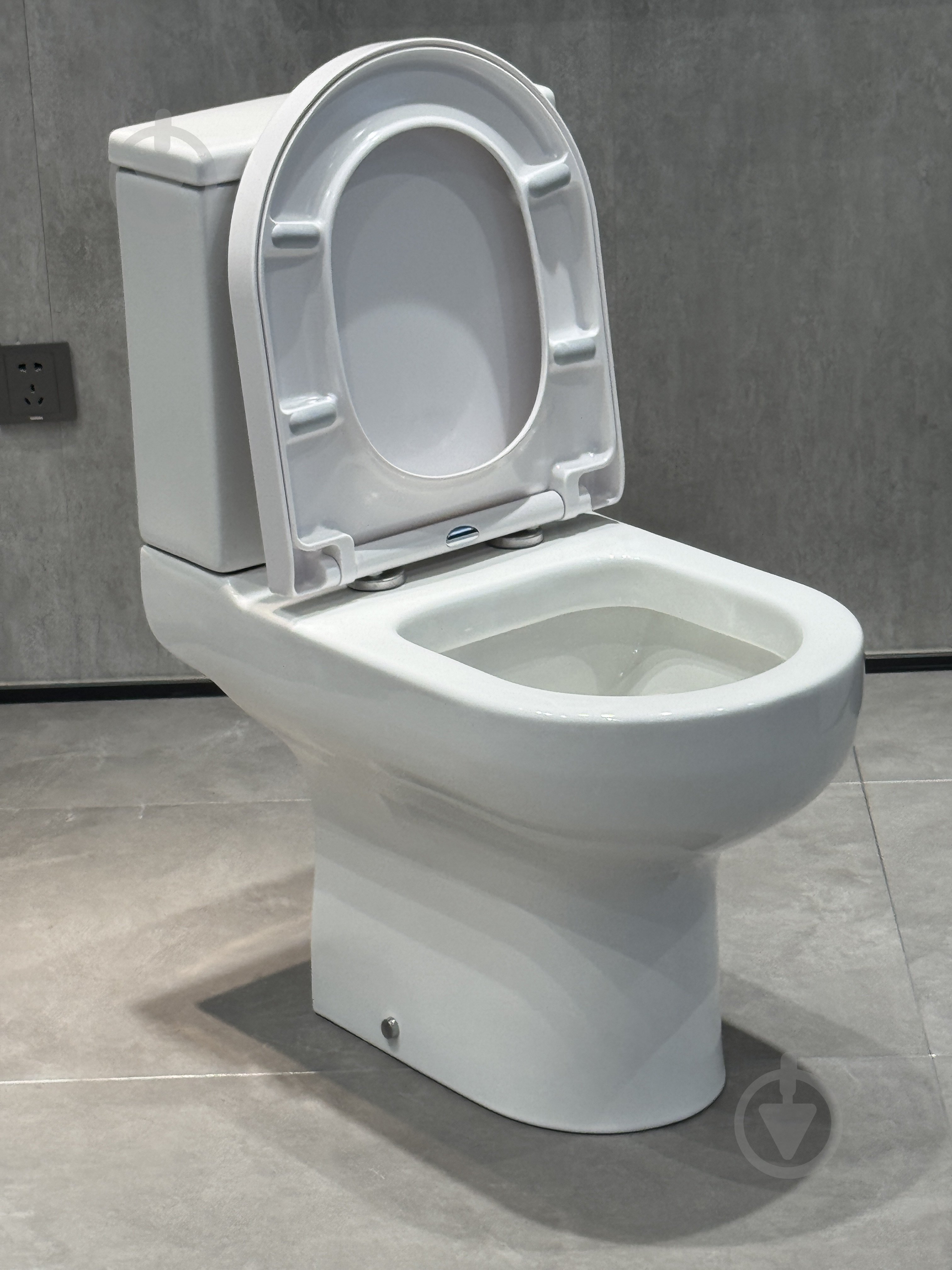 Унитаз-компакт EGO FUSION с сиденьем Duroplast soft-close, 62*37*80см - фото 5 Унитаз-компакт EGO FUSION с сиденьем Duroplast soft-close, 62*37*80см - фото 5