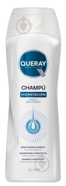 Гель-шампунь QUERAY увлажняющий 400 мл - фото 1