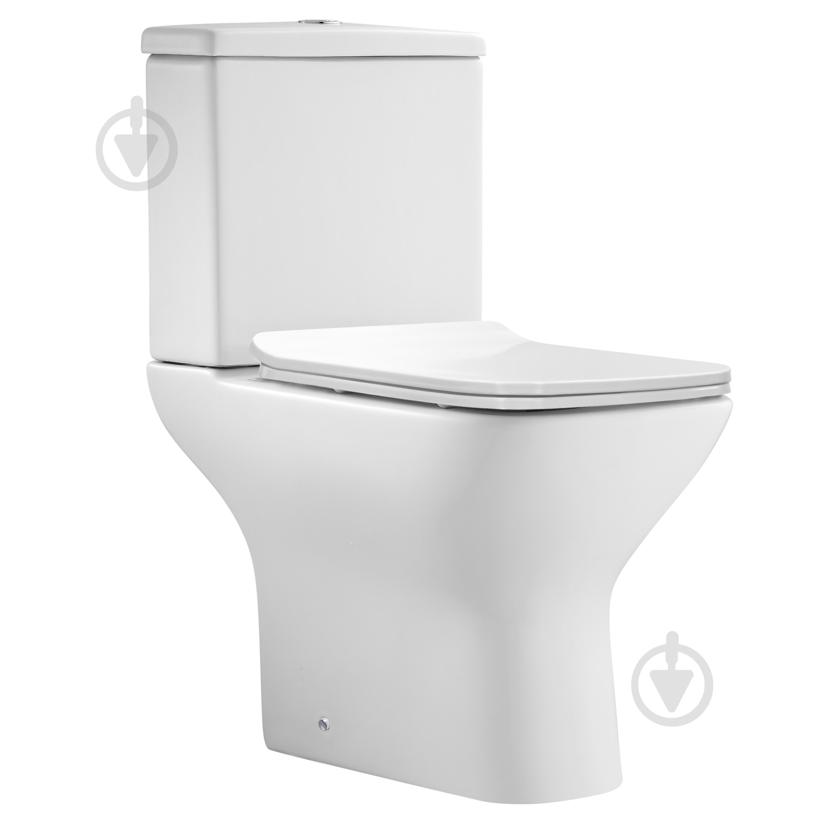 Унітаз-компакт EGO PRIDE Rimless з сидінням Duroplast soft-close, 60*38*78см - фото 1