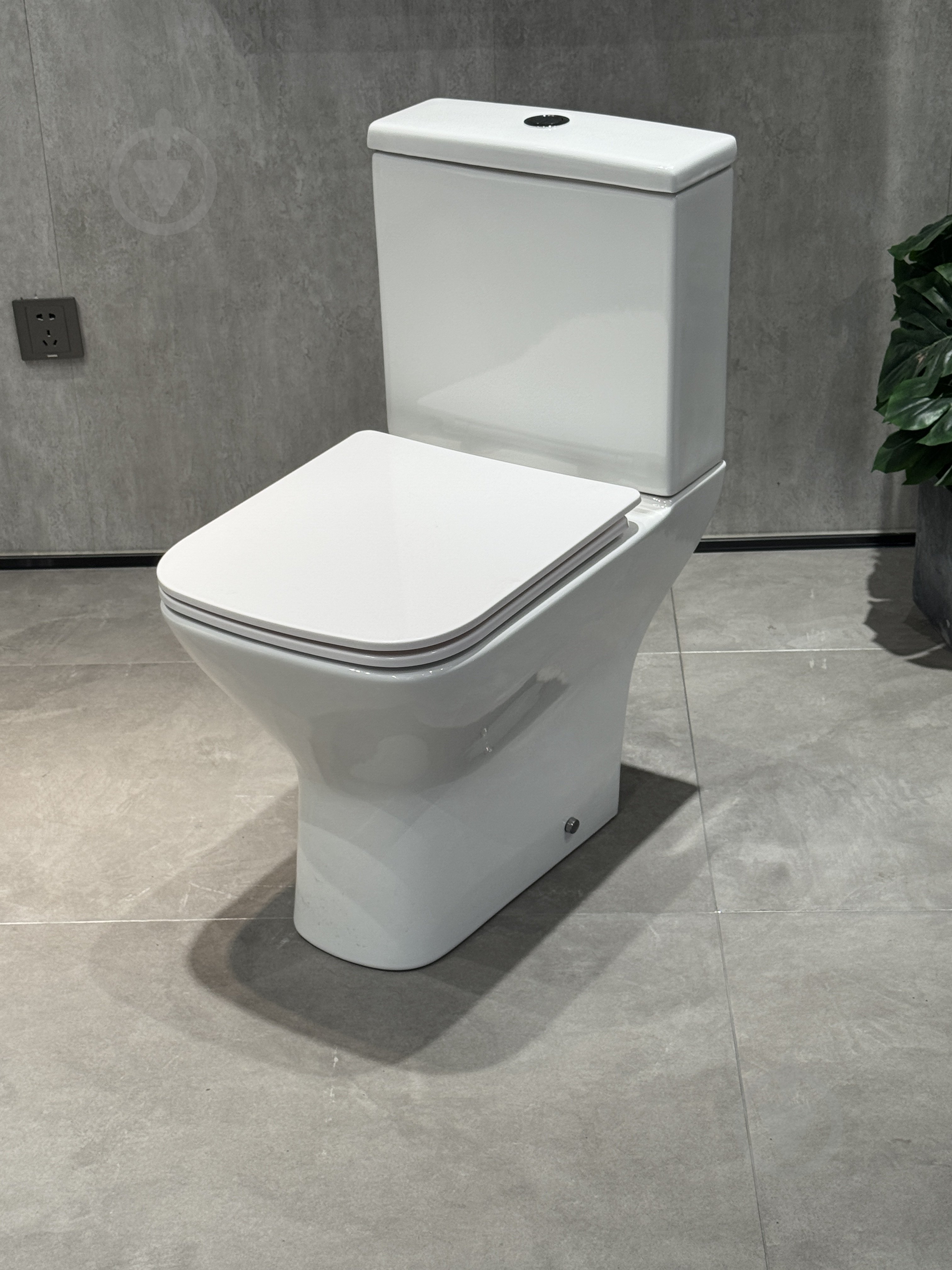 Унітаз-компакт EGO PRIDE Rimless з сидінням Duroplast soft-close, 60*38*78см - фото 3